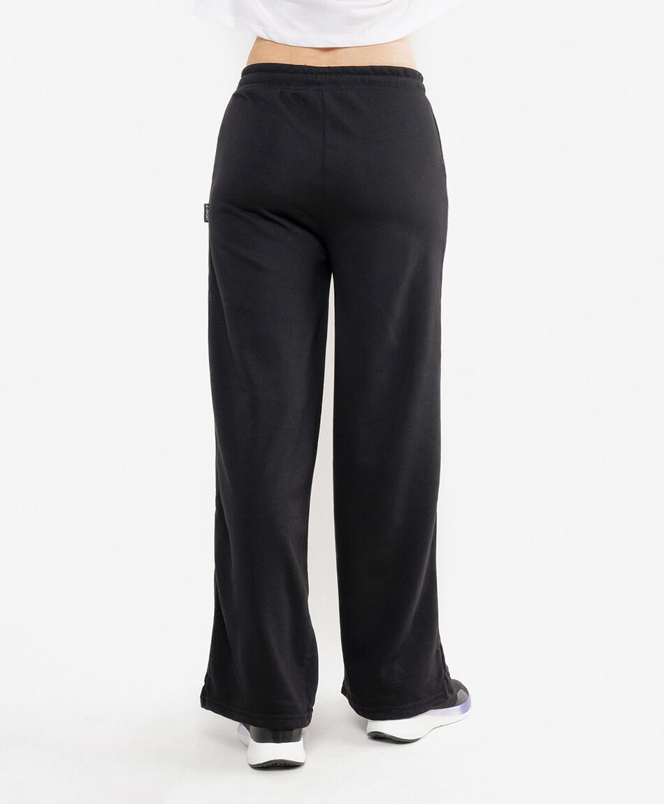 Pantal&oacute;n de buzo mujer liso wide