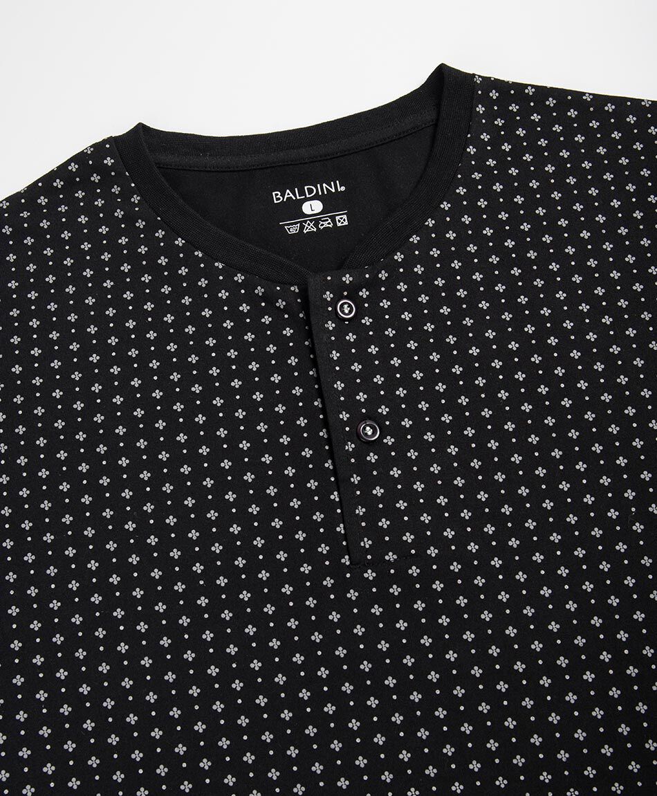 Pijama hombre mini print