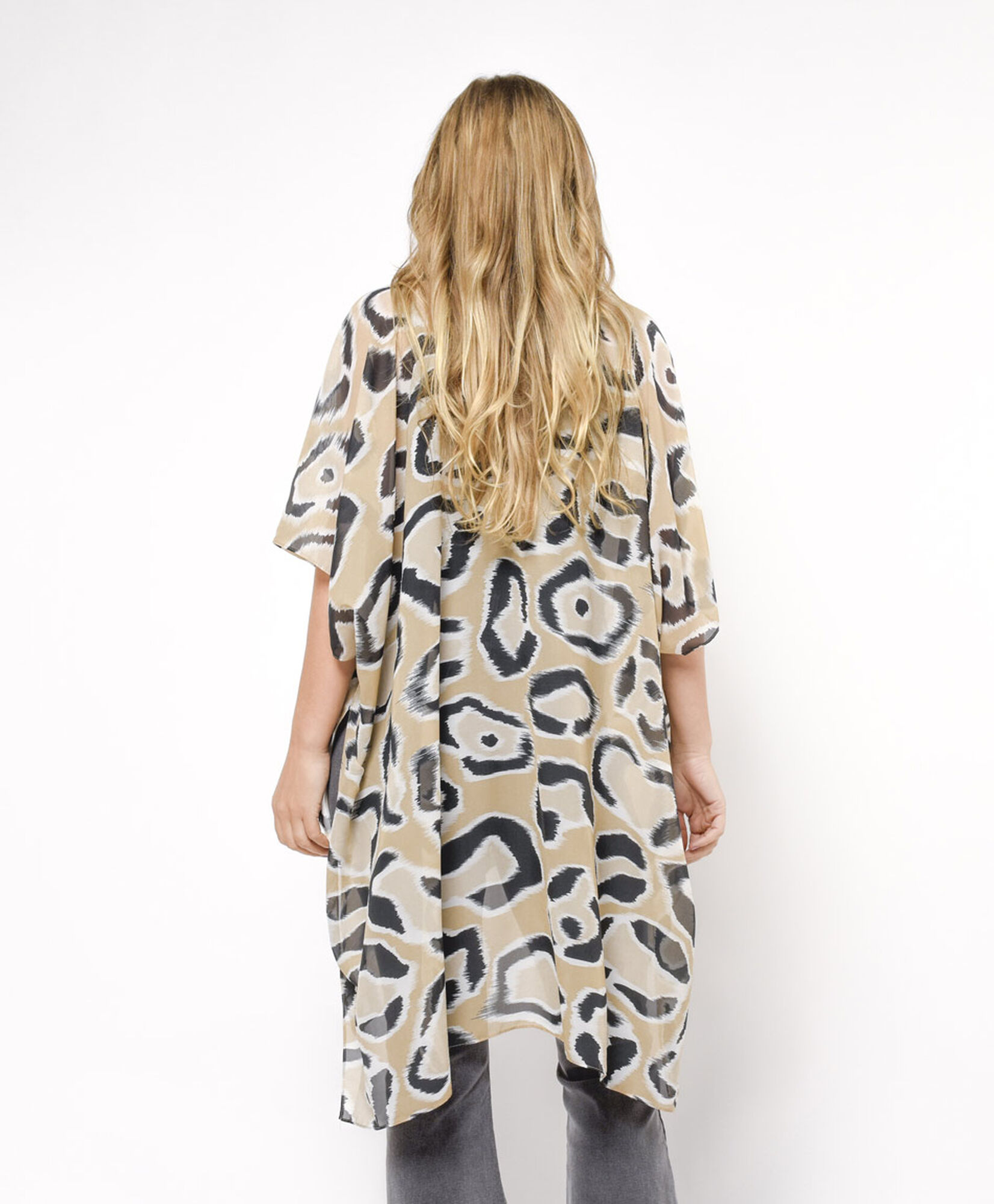 Pareo mujer animal print beige Pareo mujer animal print beige