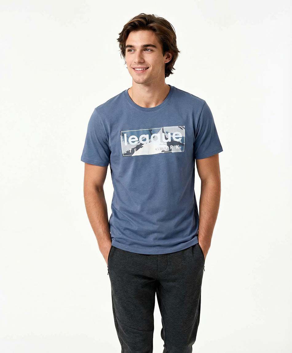 Polera deportiva hombre league