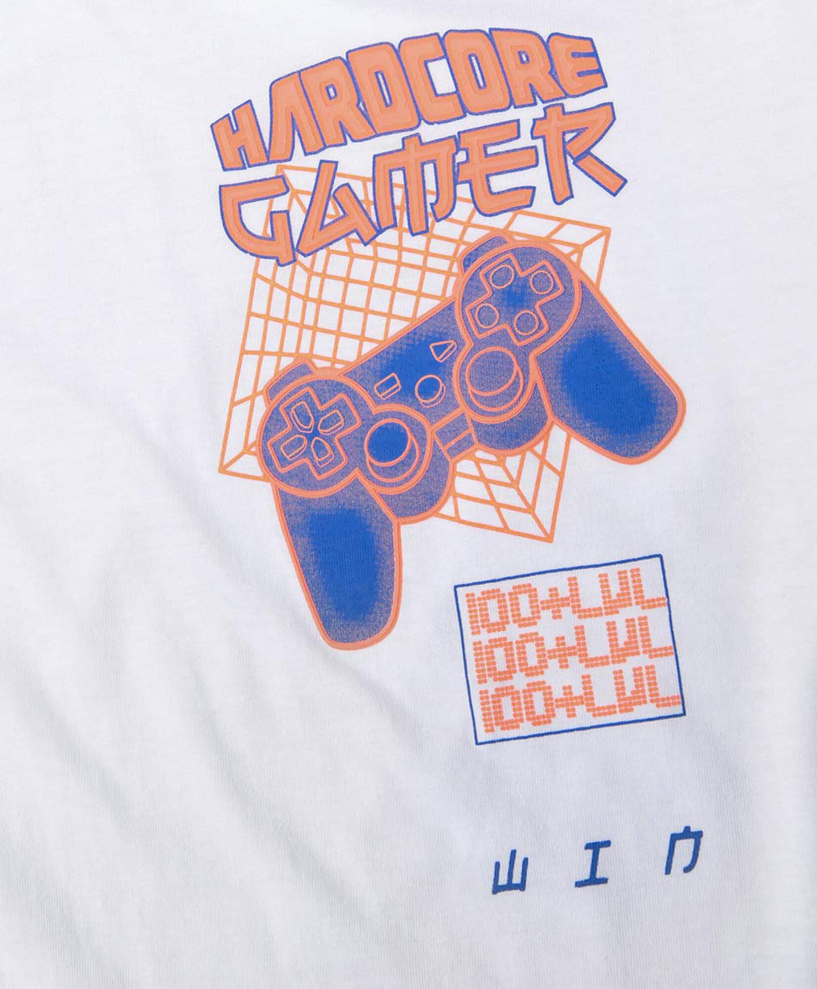 Polera niño print gamer Polera niño print gamer