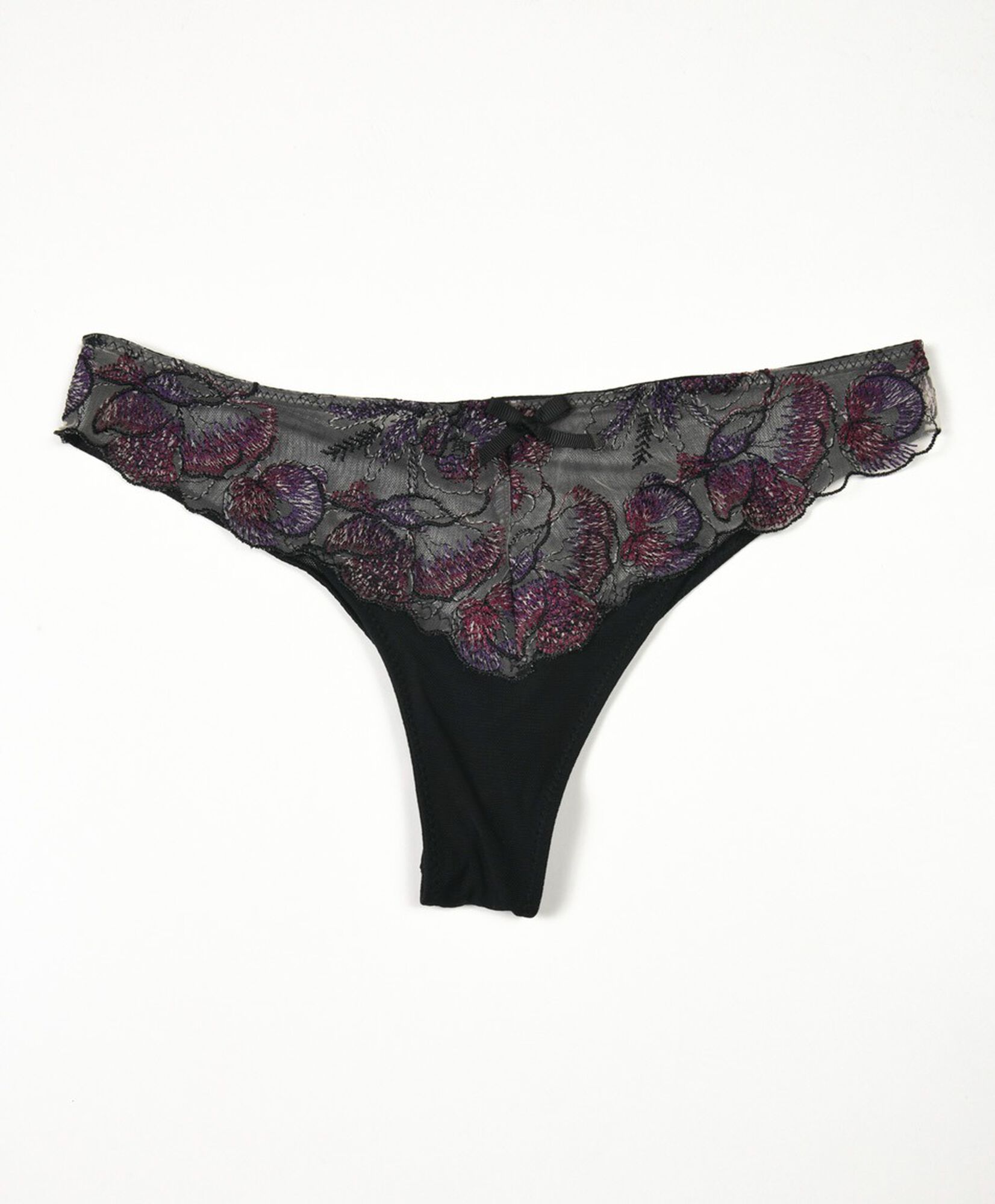 Bikini mujer satín floreado Bikini mujer satín floreado