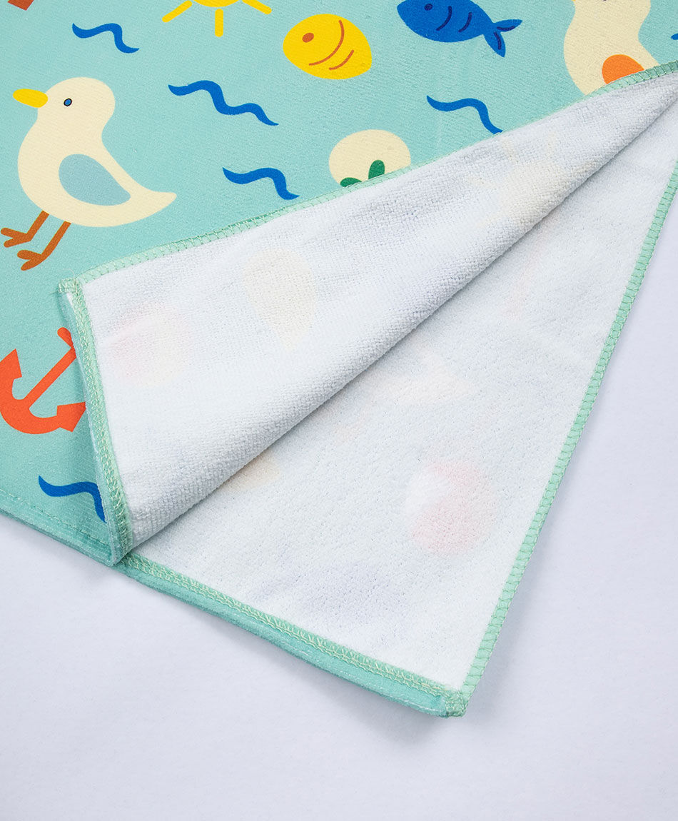 Poncho de ba&ntilde;o beb&eacute; verano