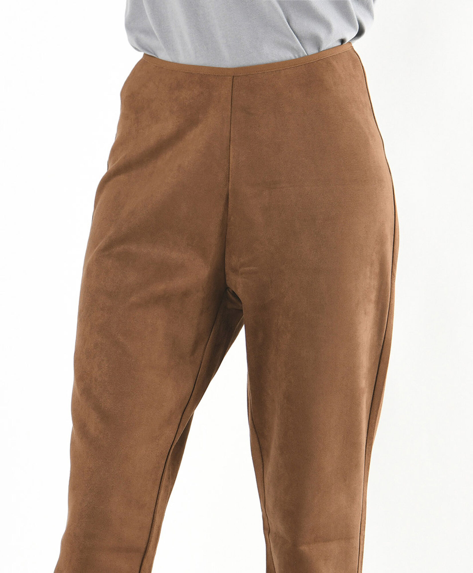 Leggins mujer suede café Leggins mujer suede café