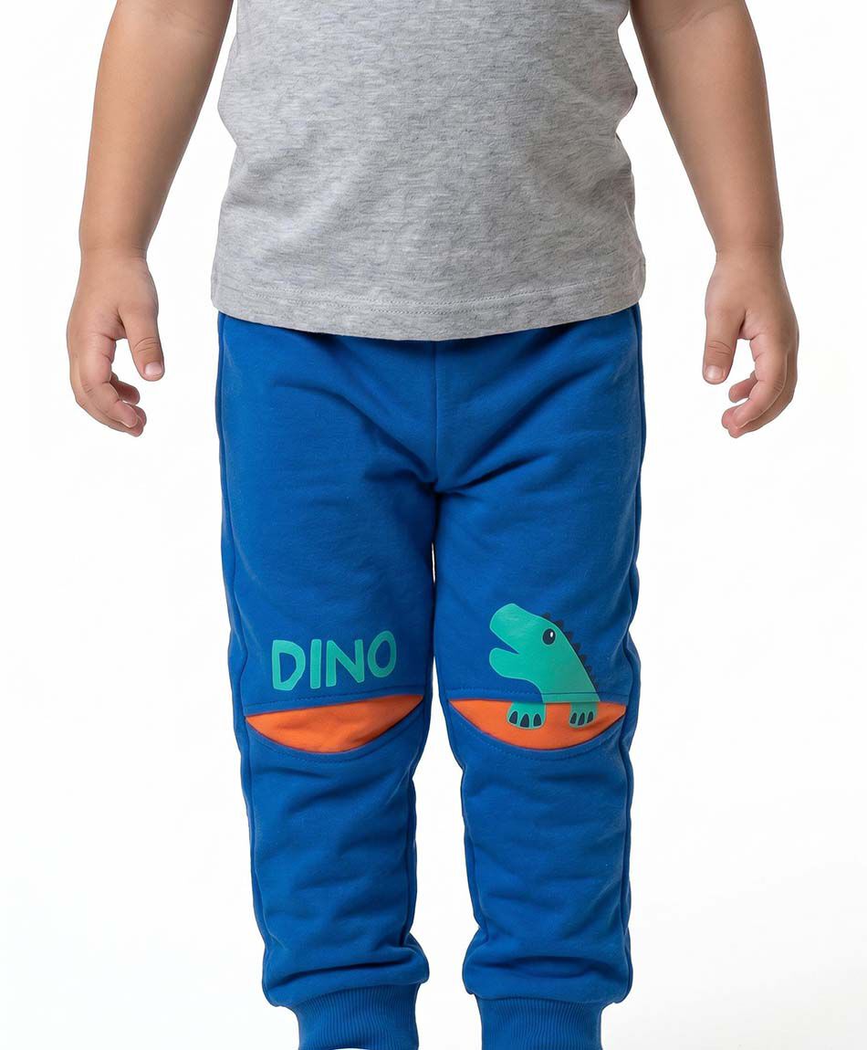 Pantal&oacute;n buzo beb&eacute; dise&ntilde;o dino