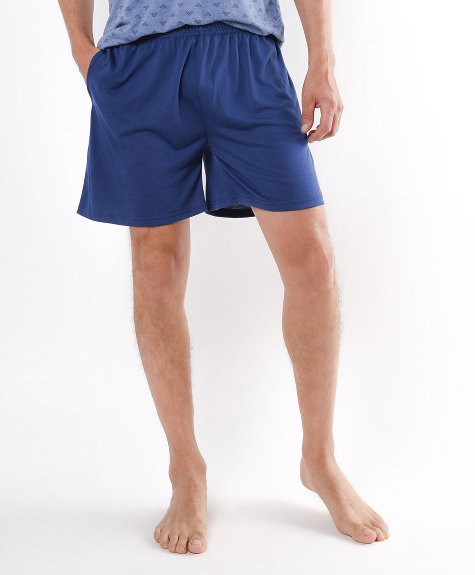Pijama hombre bolsillo azul Pijama hombre bolsillo azul
