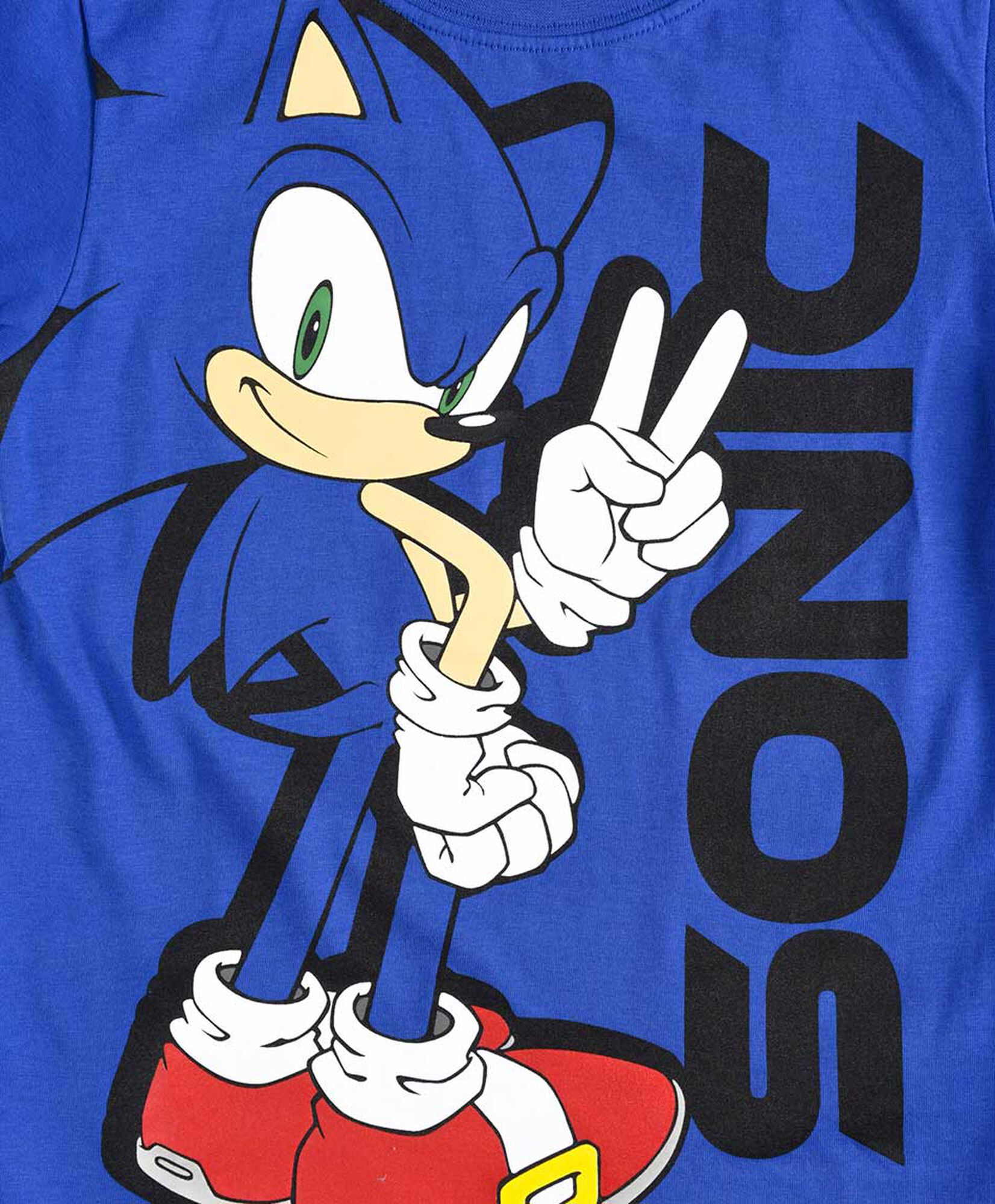 Polera niño sonic azul Polera niño sonic azul
