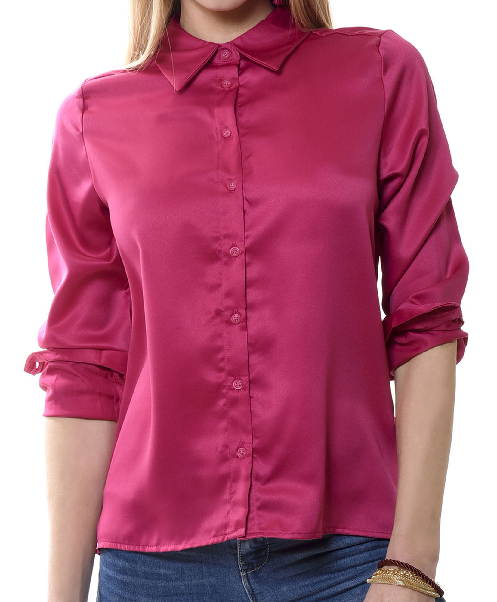 Blusa camisera satin Blusa camisera satin