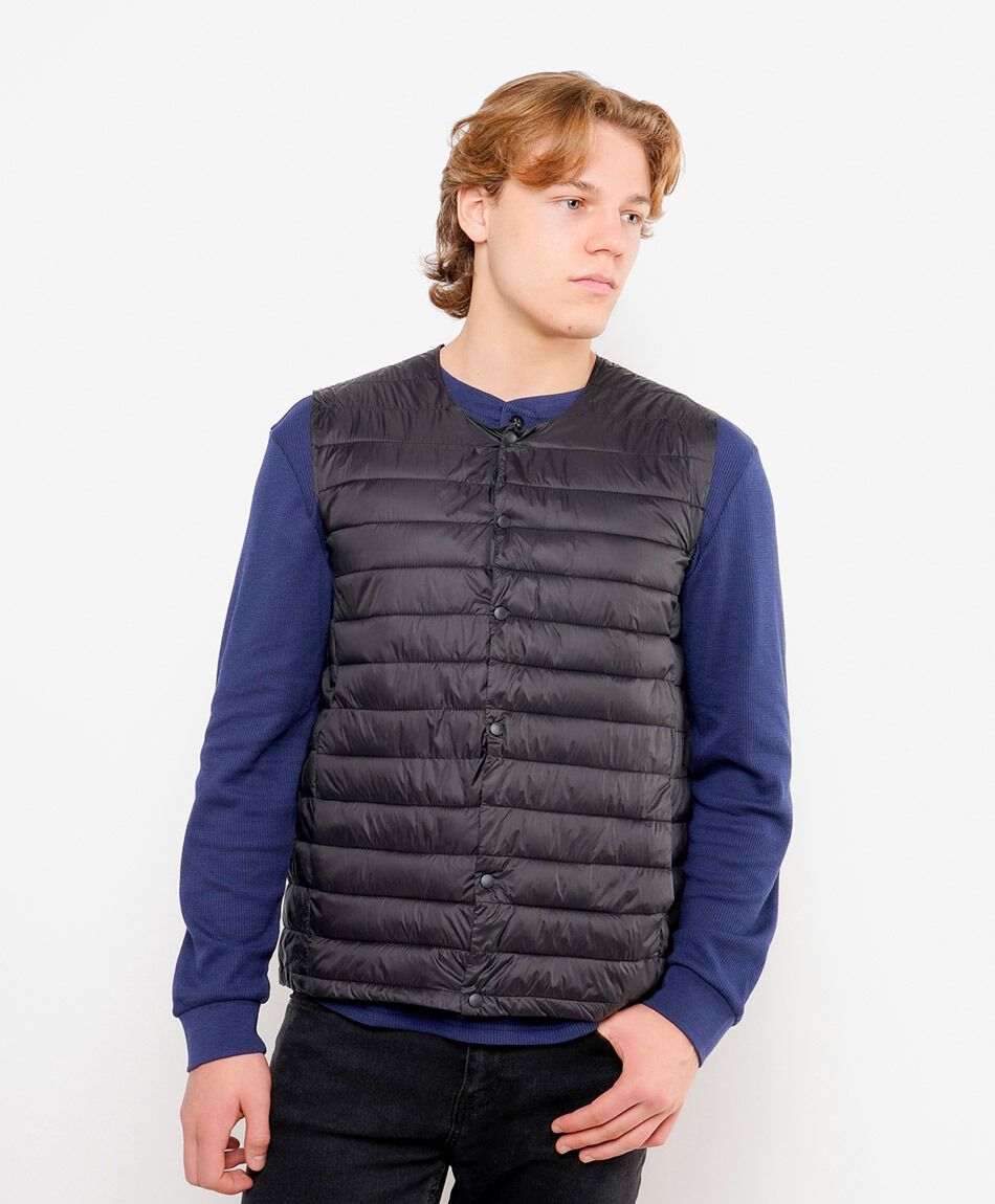 Parka hombre sin mangas acolchada