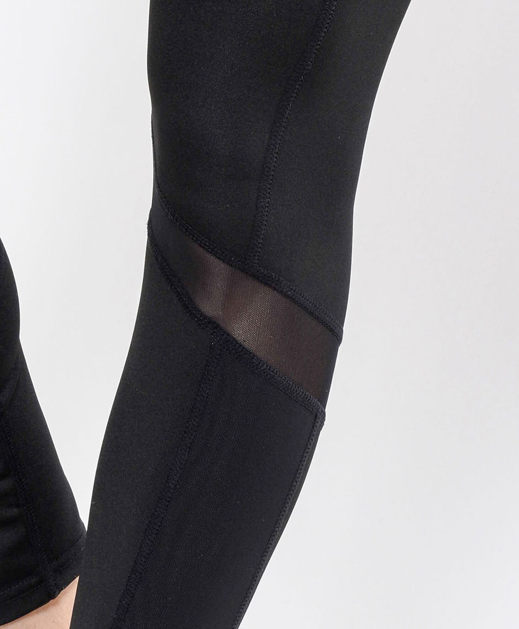 Calza mujer rodilla mesh tiro alto Calza mujer rodilla mesh tiro alto