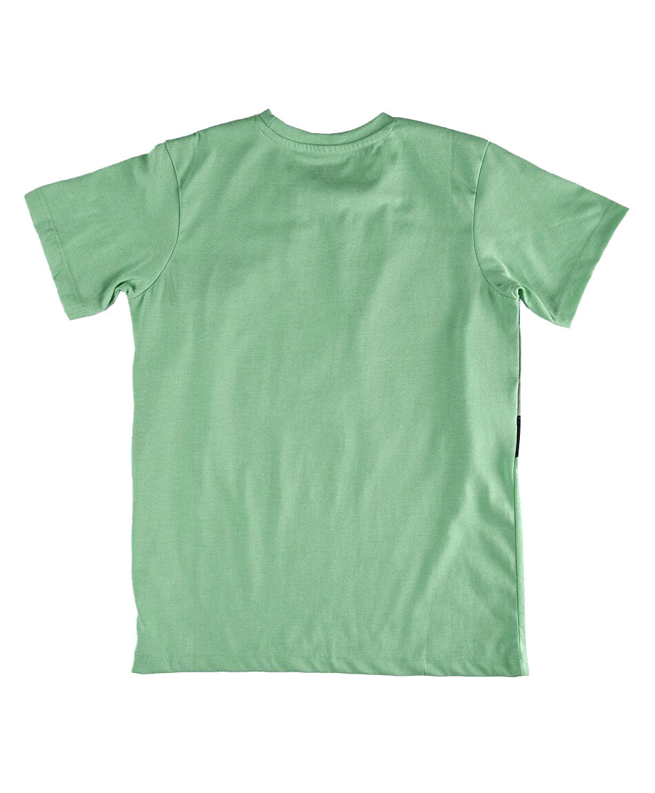 Polera manga corta cuello redondo