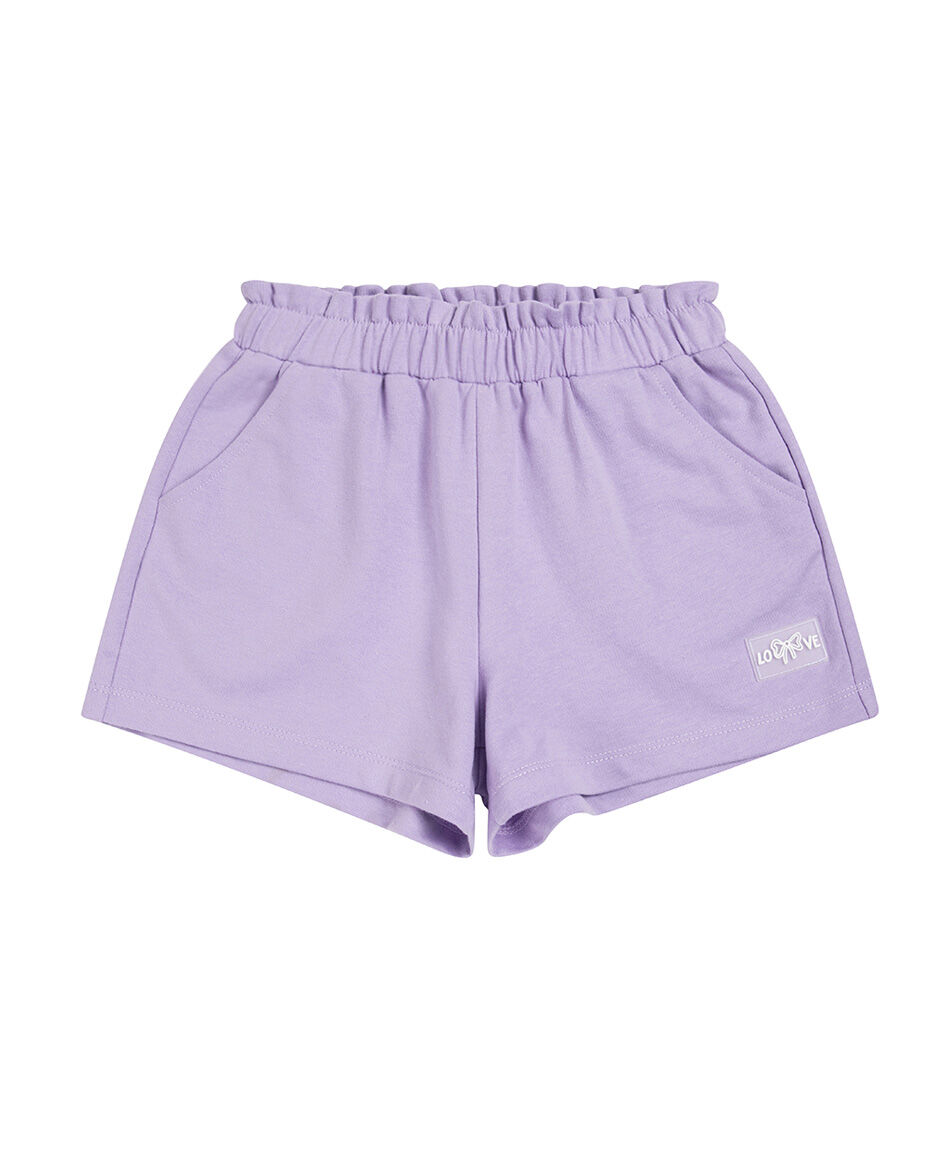 Short ni&ntilde;a b&aacute;sico lila