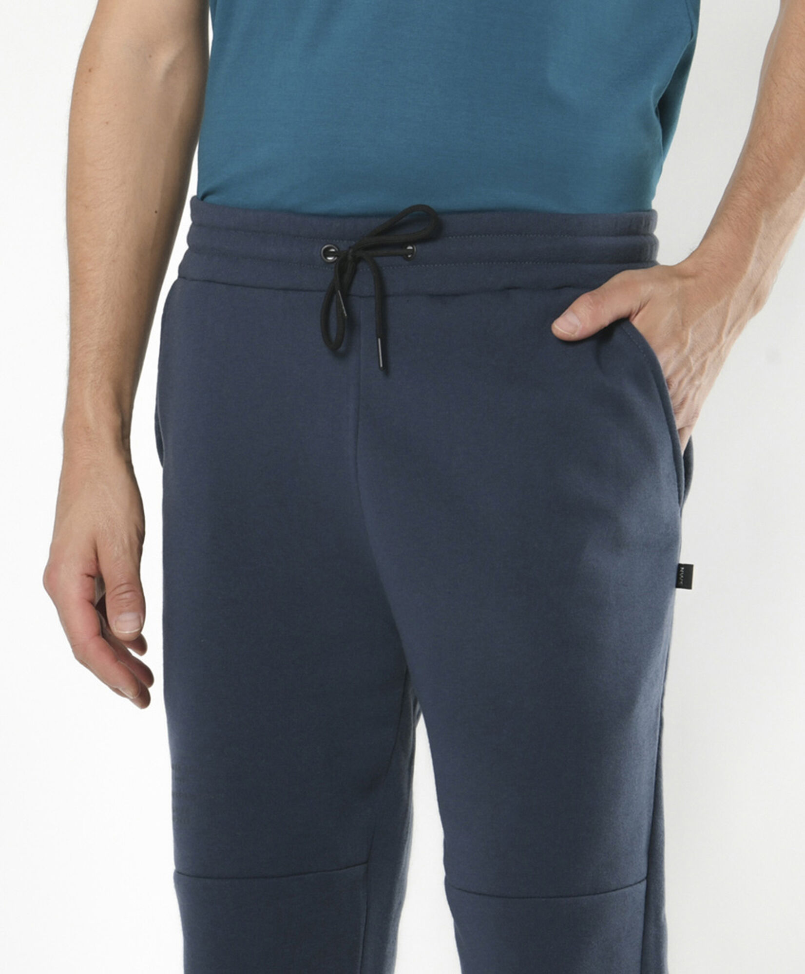 Pantalón deportivo hombre costuras azul Pantalón deportivo hombre costuras azul