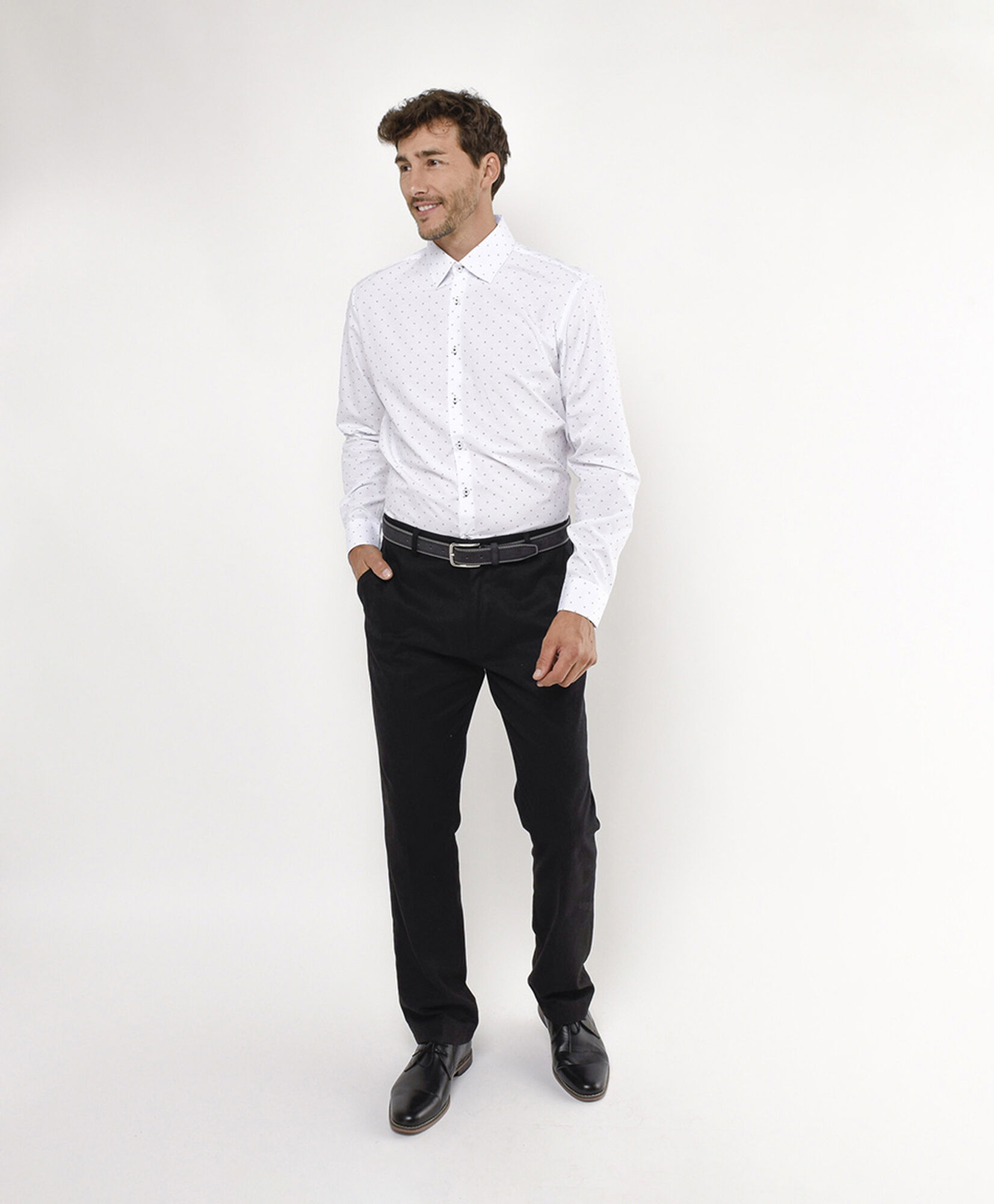 Camisa hombre mini print Camisa hombre mini print