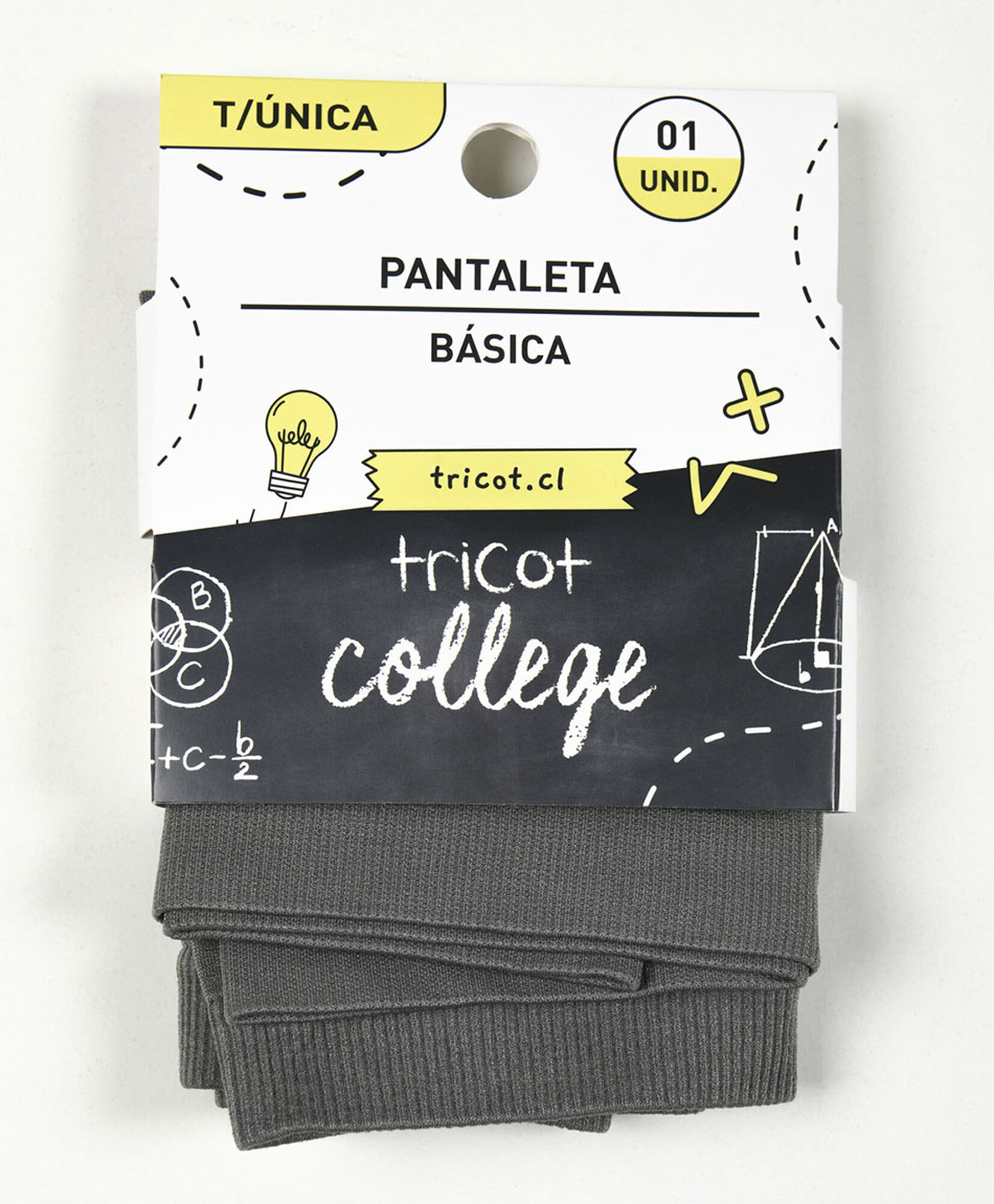 Leggins escolar tipo panty gris Leggins escolar tipo panty gris
