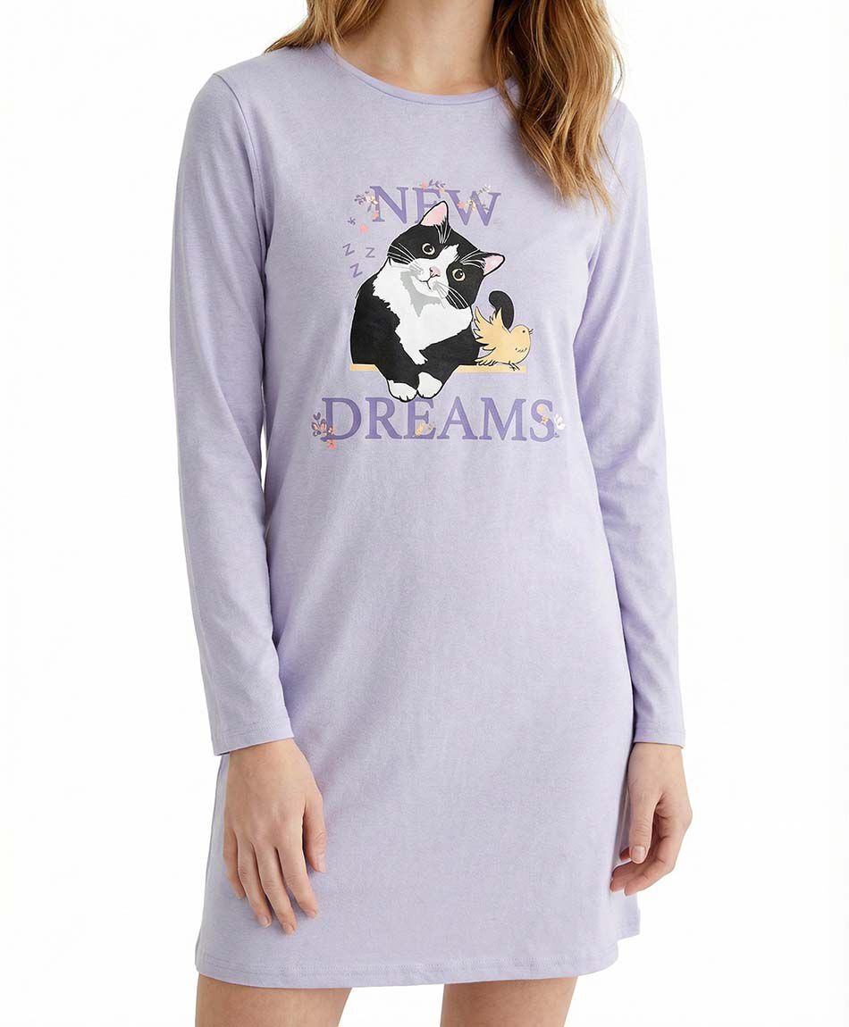 Camisola mujer sue&ntilde;os gatunos
