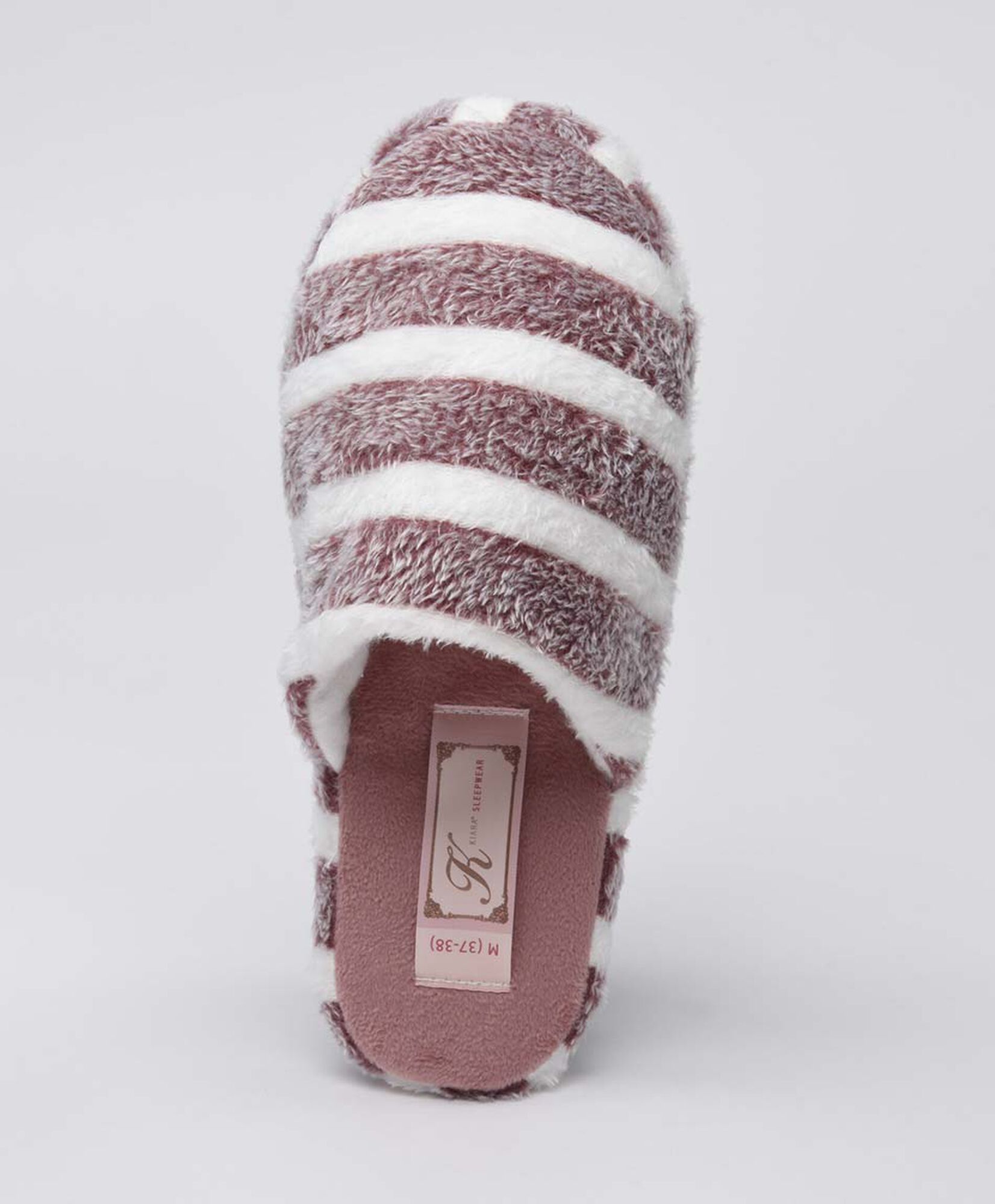 Pantuflas mujer rayas Pantuflas mujer rayas