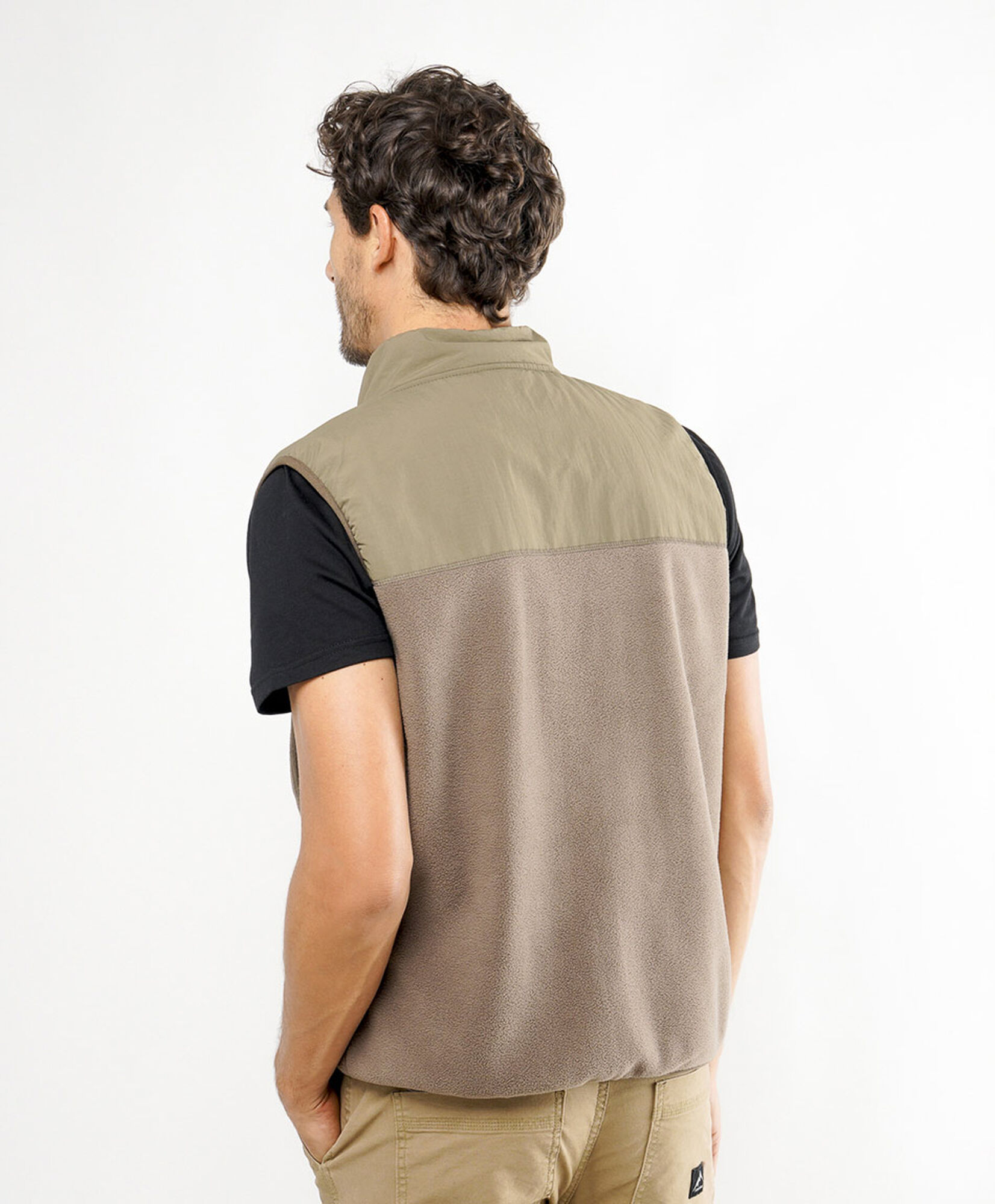 Polar hombre sin mangas maxi bolsillo Polar hombre sin mangas maxi bolsillo