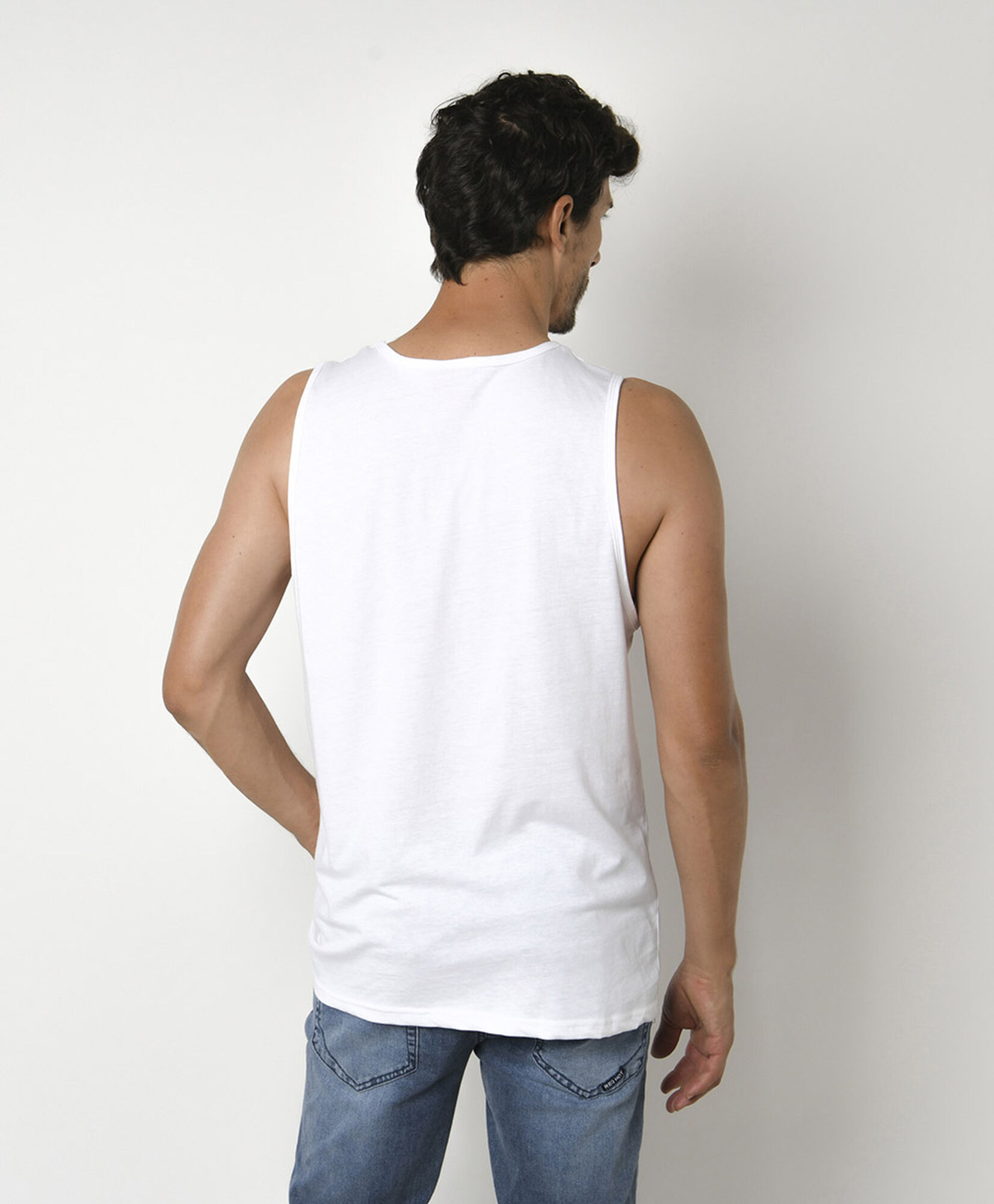Polera hombre freedom sin mangas Polera hombre freedom sin mangas