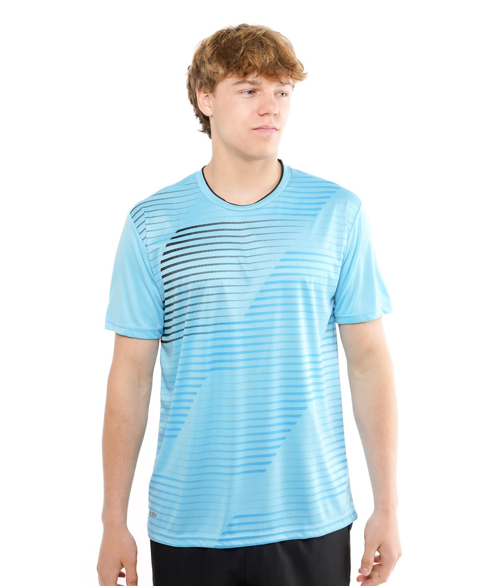 Polera deportiva hombre líneas Polera deportiva hombre líneas