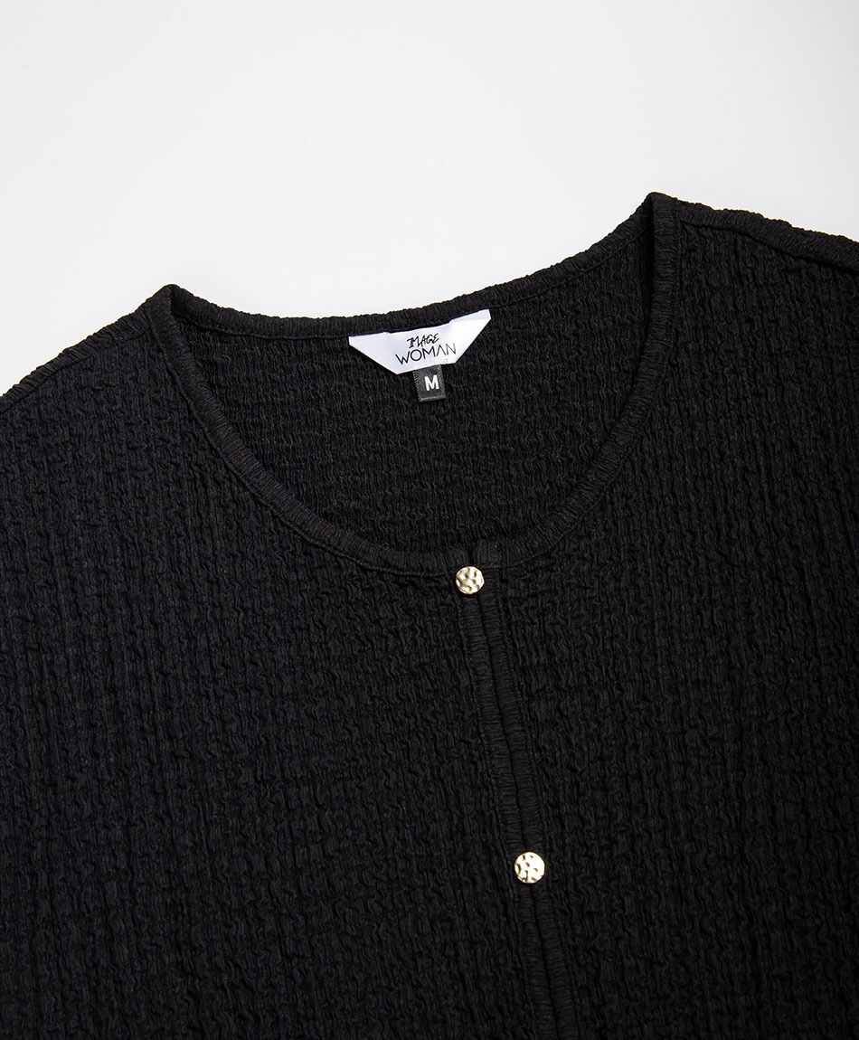 Polera mujer botones