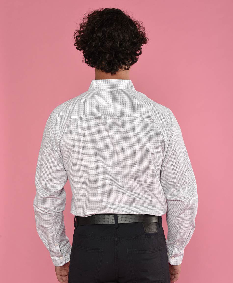 Camisa fashion manga larga