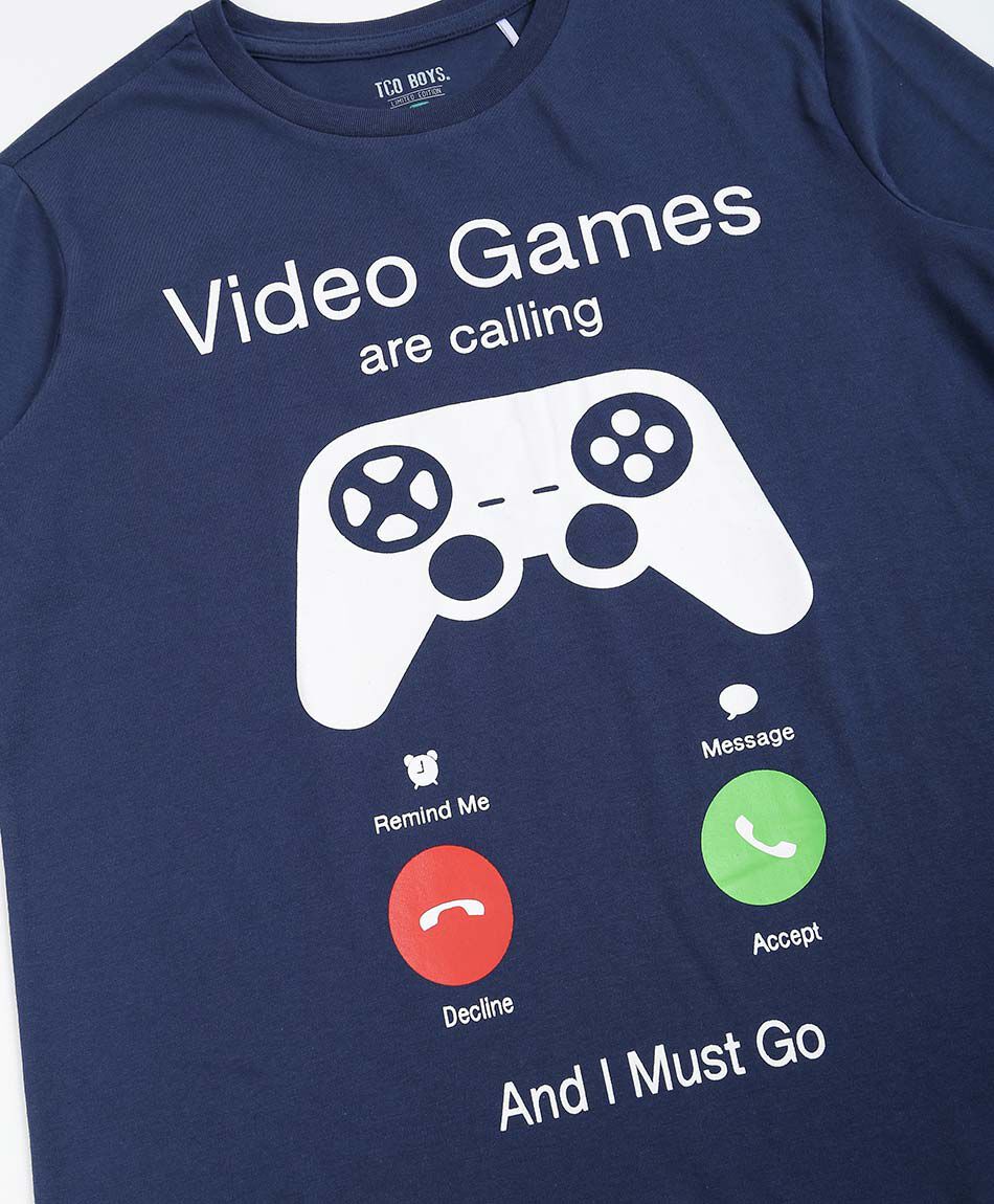 Polera ni&ntilde;o video games