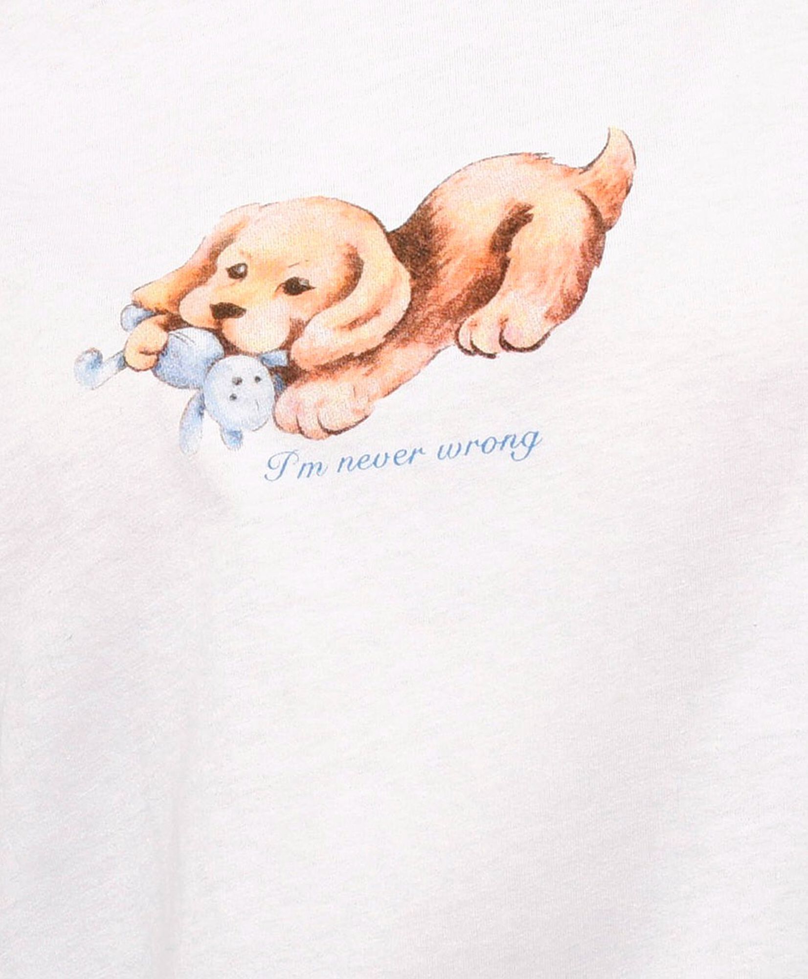 Polera mujer estampado perrito Polera mujer estampado perrito