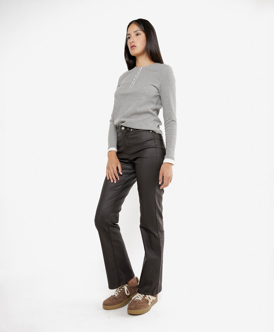 Jeans mujer textura