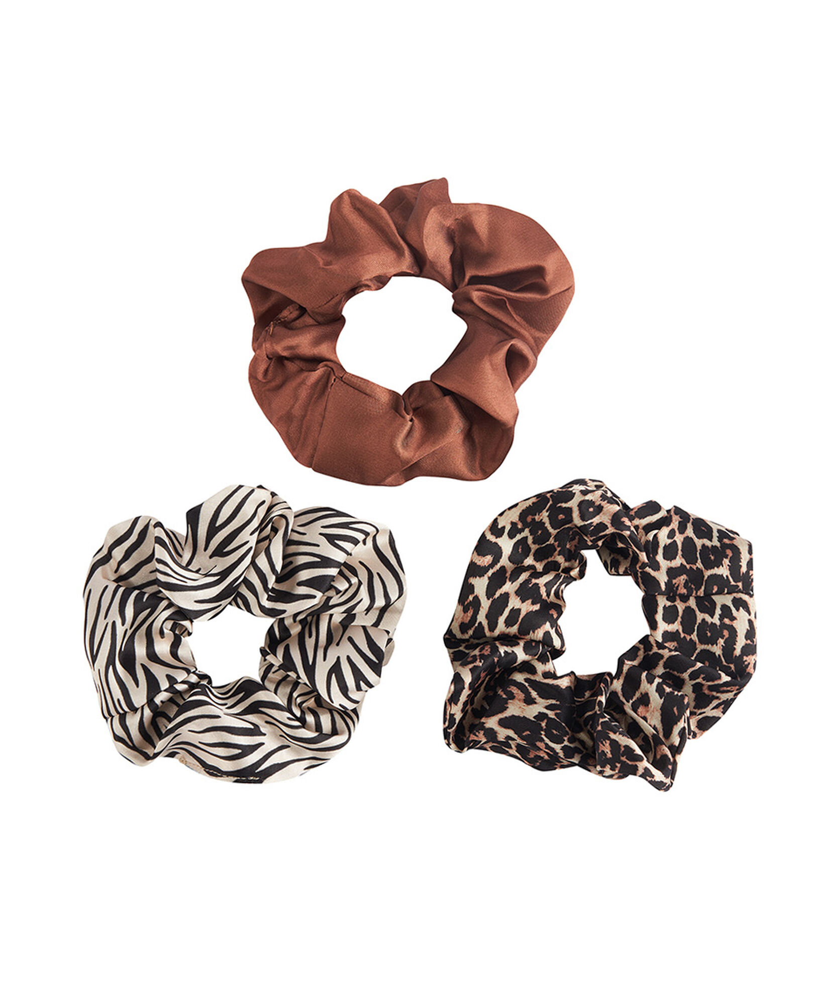 Set 3 scrunchies mujer animal print Set 3 scrunchies mujer animal print