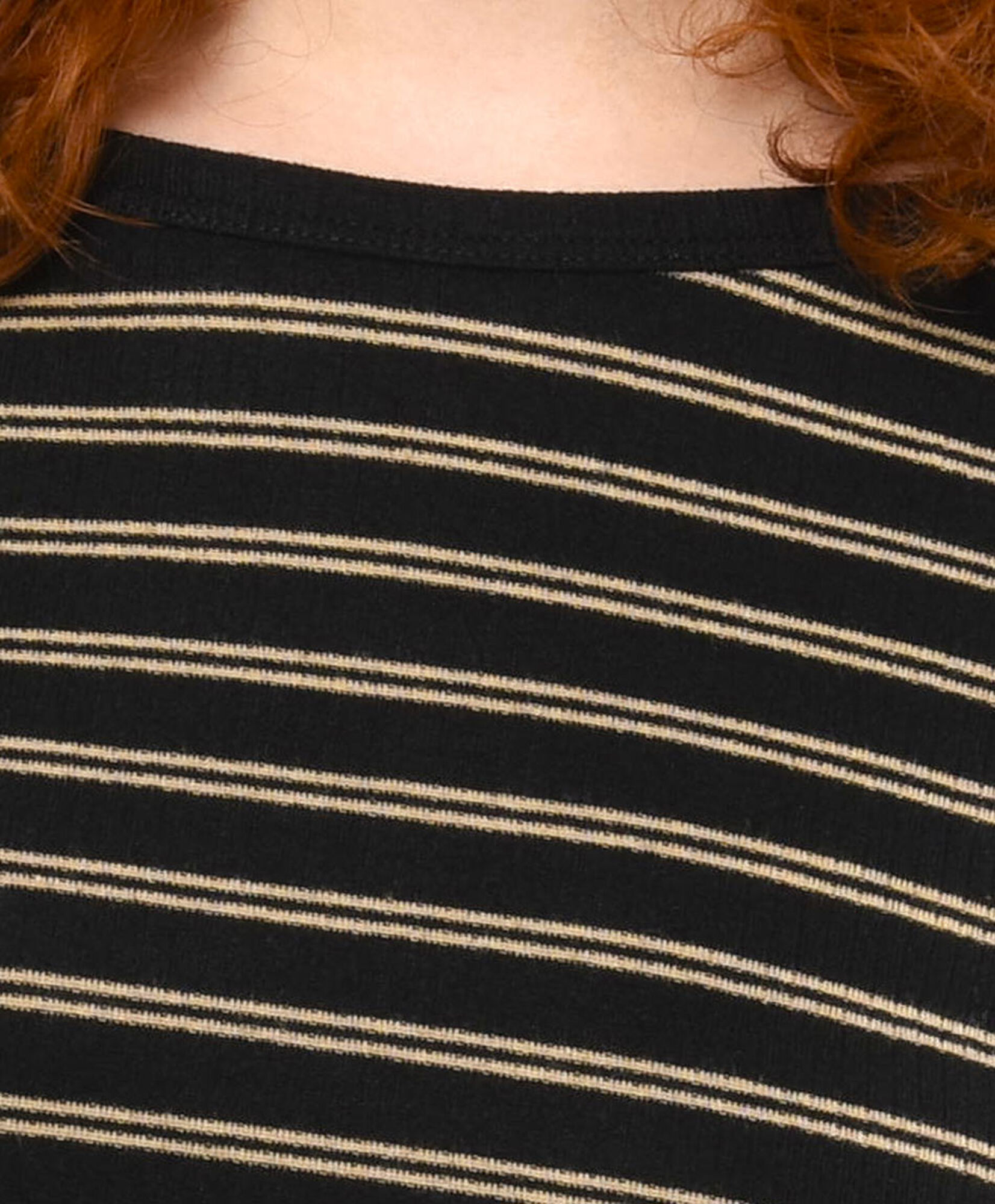 Polera mujer líneas dobles bicolor Polera mujer líneas dobles bicolor