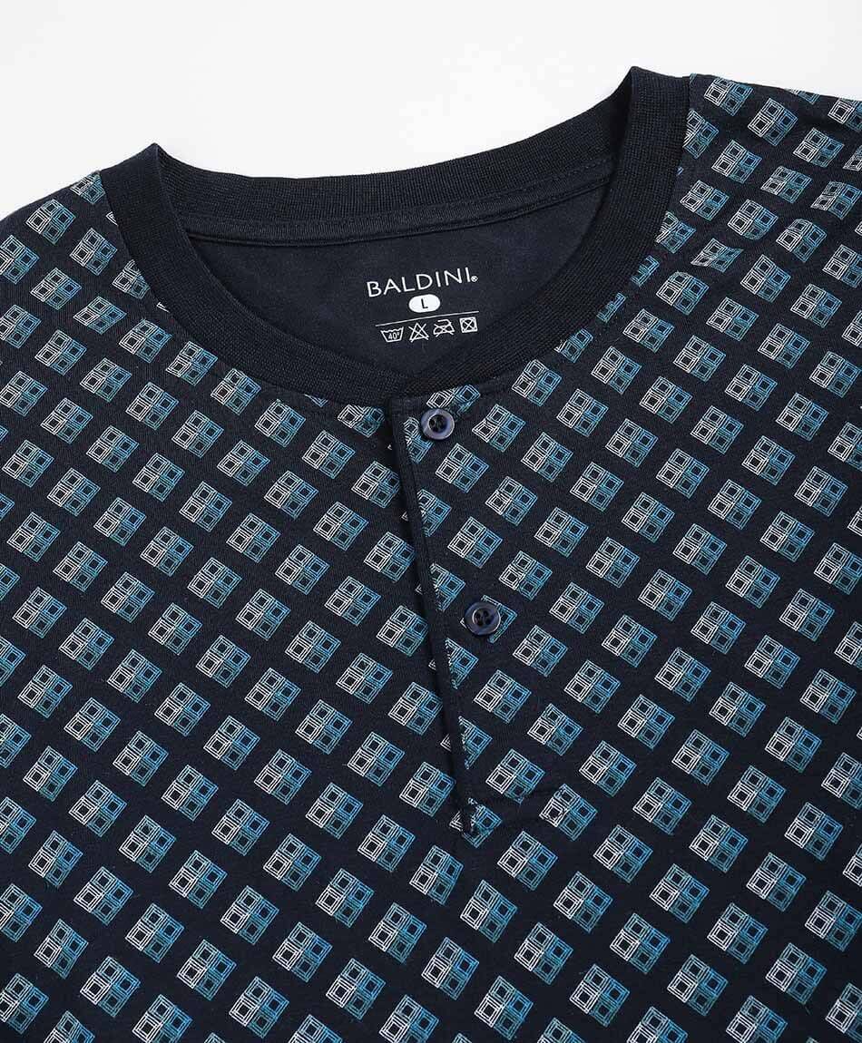 Pijama hombre cuadros azulados