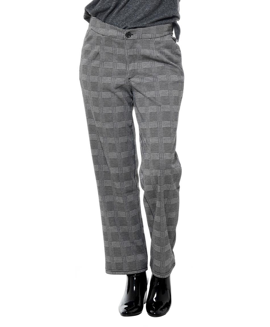 Pantalon recto escoces