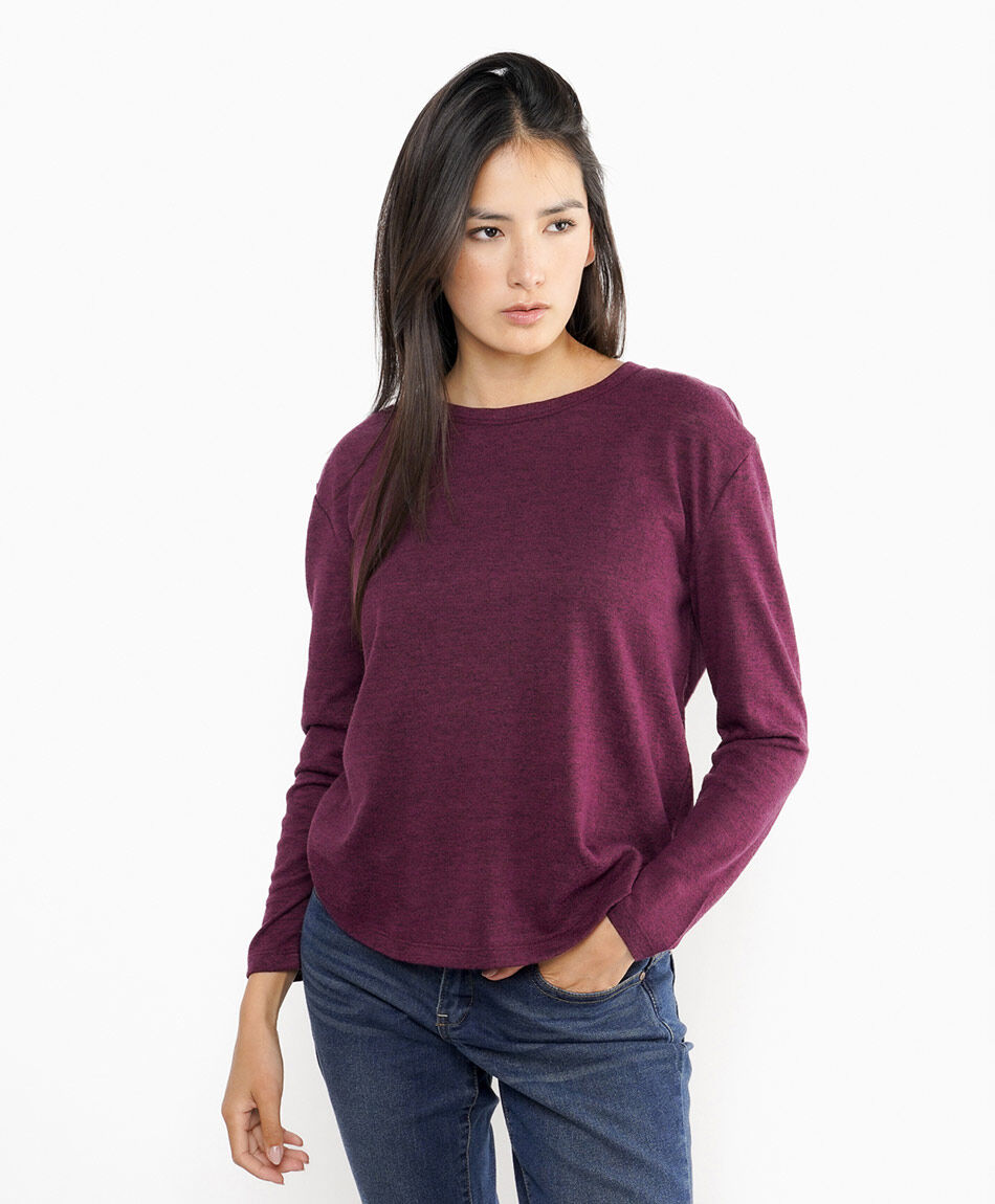 Polera mujer relaxed fit