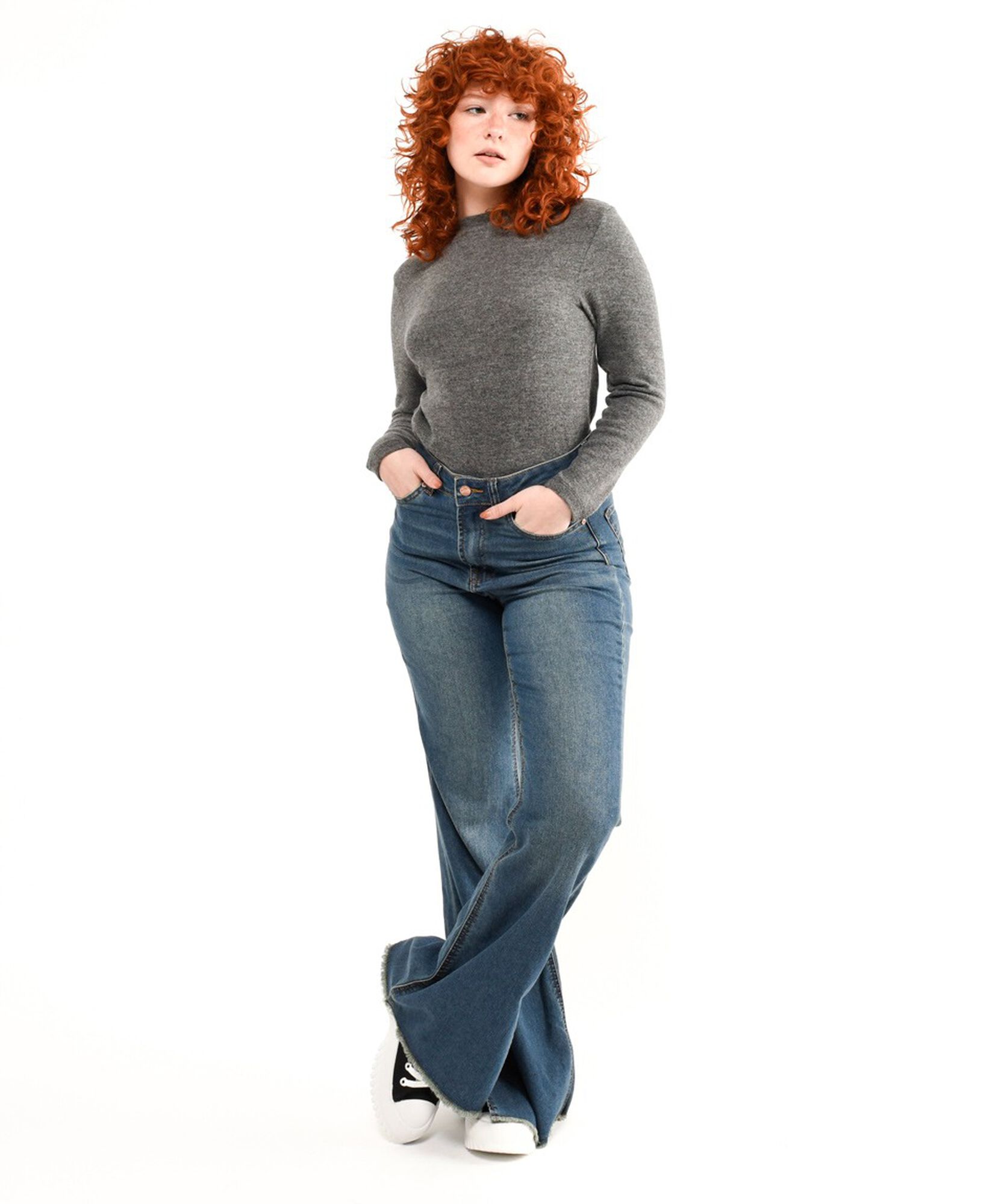Jeans mujer basta abierta flare Jeans mujer basta abierta flare