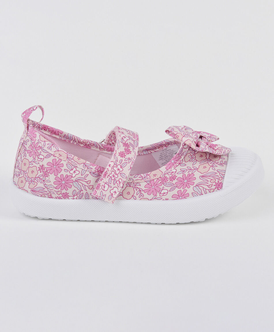 Zapatos infantil mafalda flores