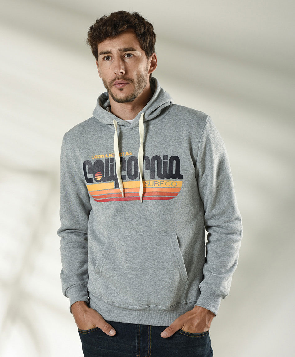 Poleron capucha  fashion