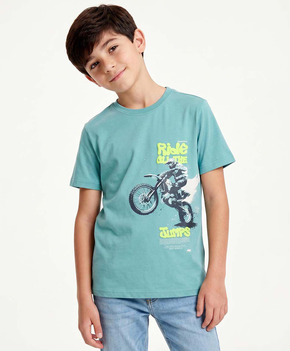 Polera ni&ntilde;o moto