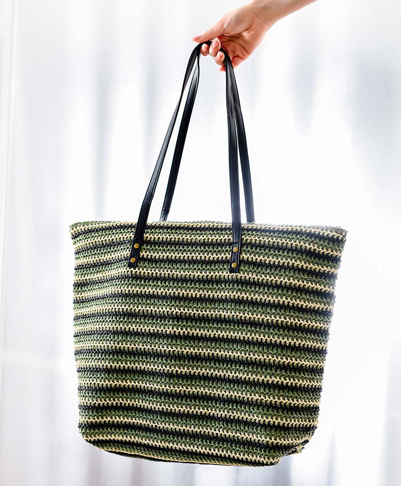 Bolso mujer playa líneas mix Bolso mujer playa líneas mix