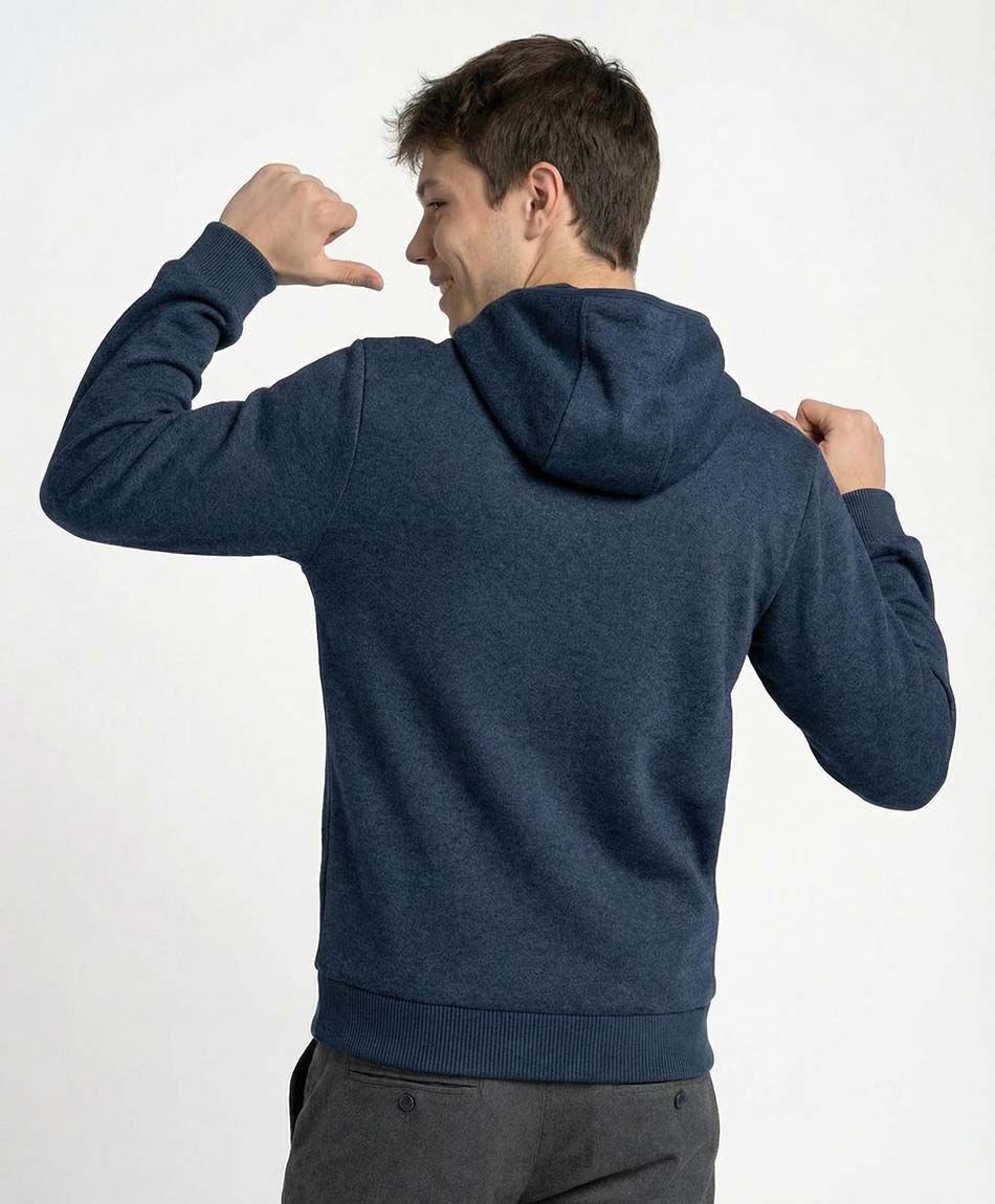 Casaca escolar bolsillo cierre navy