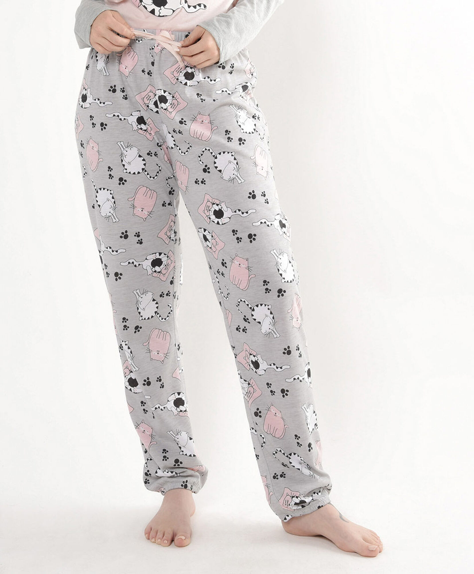 Pijama mujer gato durmiendo Pijama mujer gato durmiendo