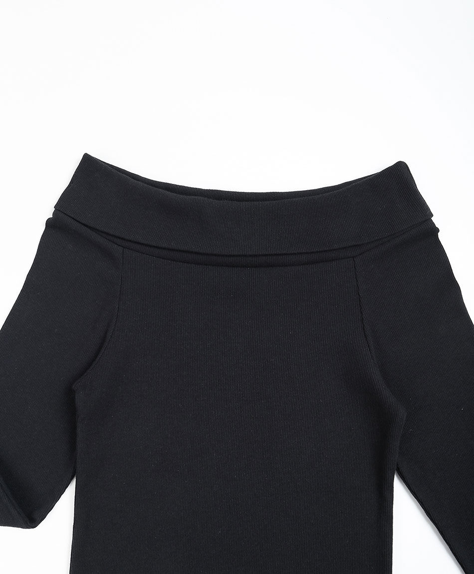 Polera ni&ntilde;a sin hombros