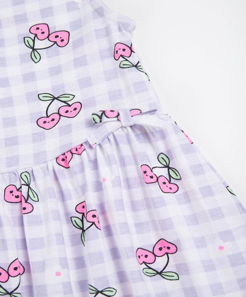 Vestido beb&eacute;s cerezas