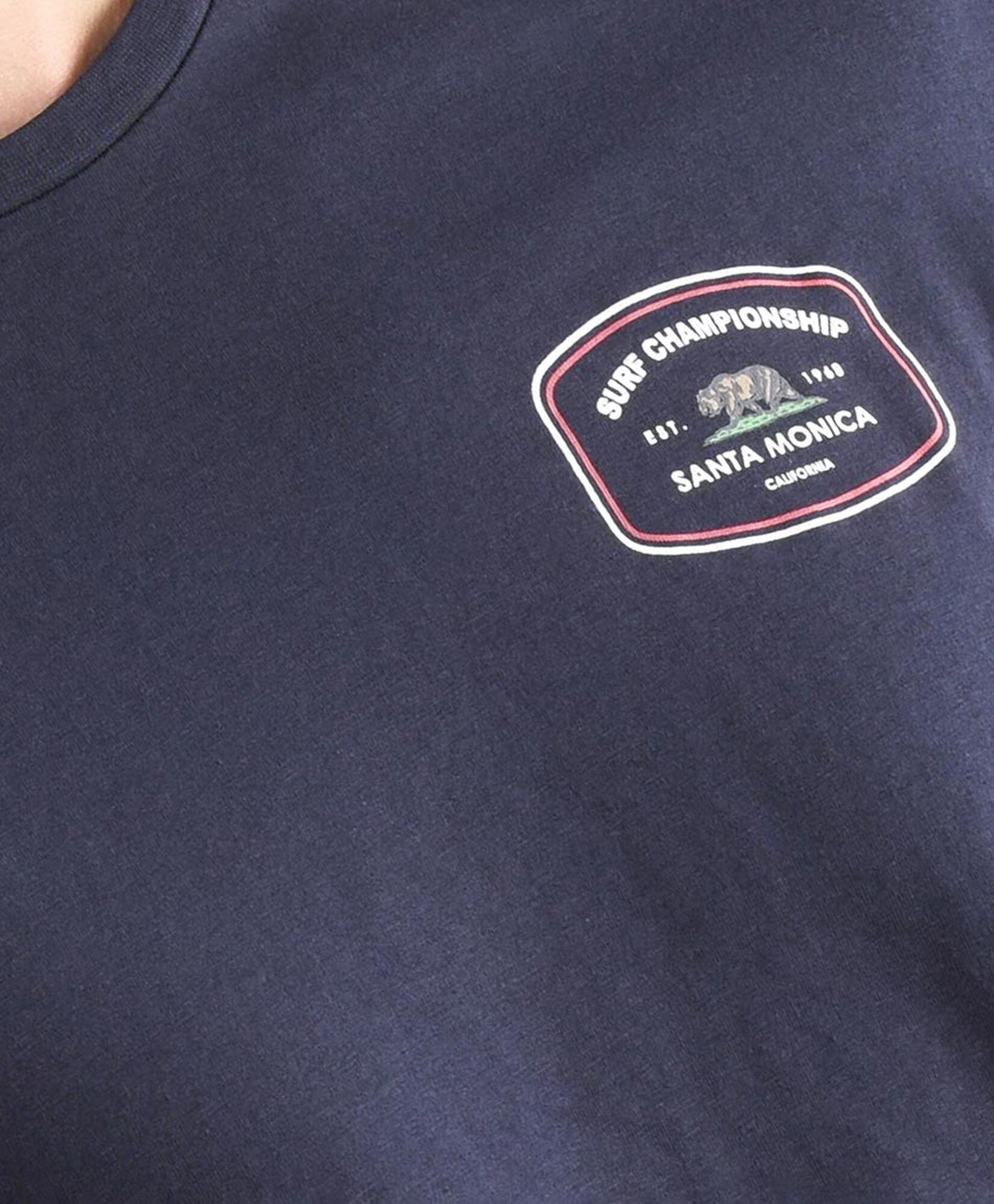 Polera hombre doble estampado santa monica Polera hombre doble estampado santa monica