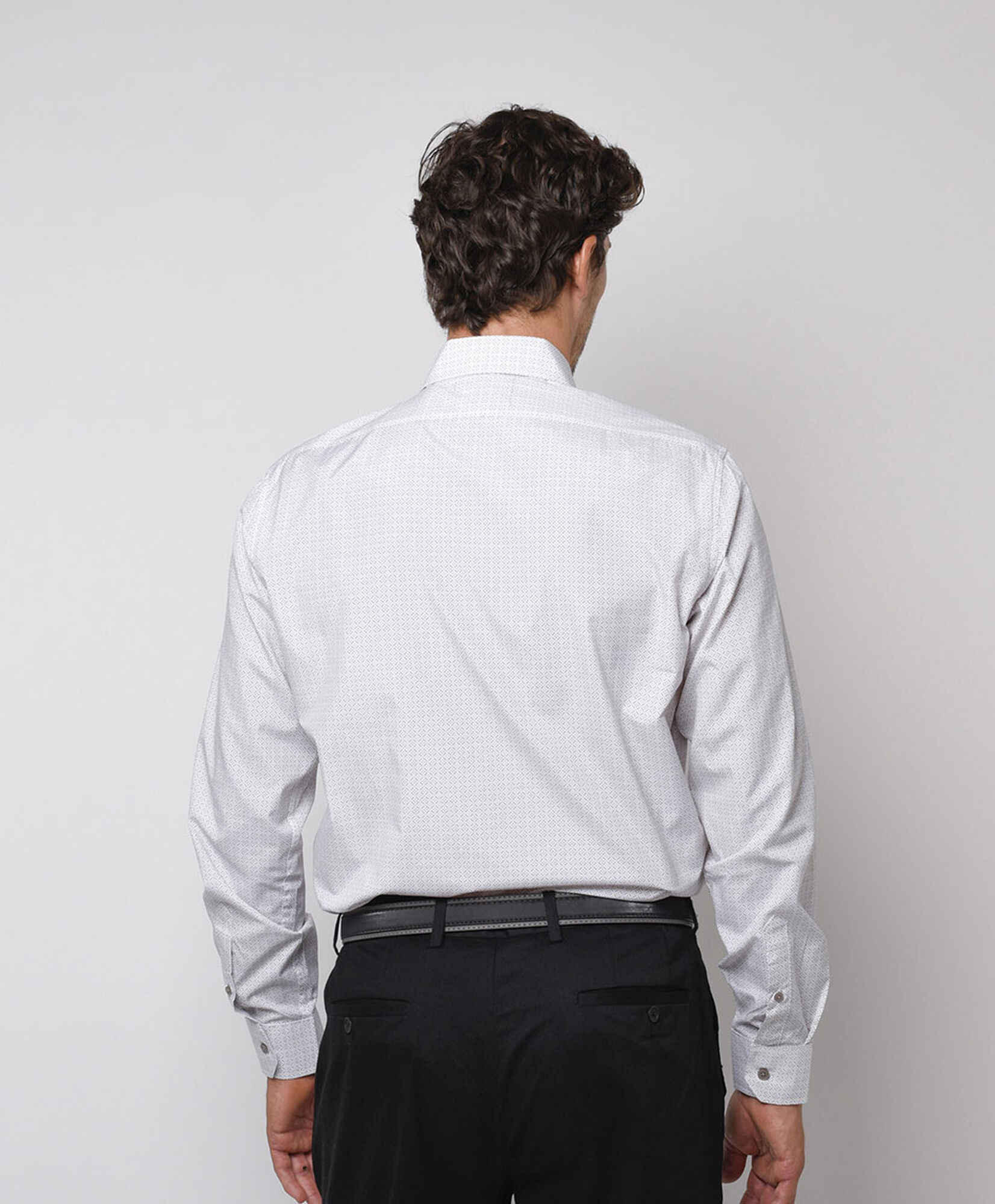 Camisa hombre mini rombos Camisa hombre mini rombos