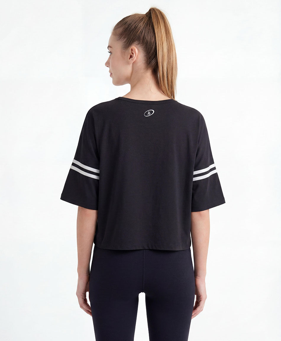 Polera deportiva mujer doble l&iacute;nea