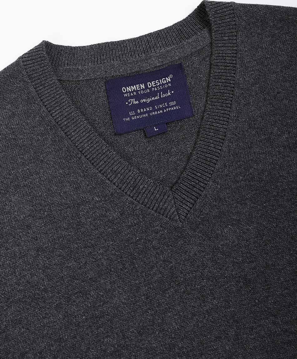 Sweater hombre sin mangas gris