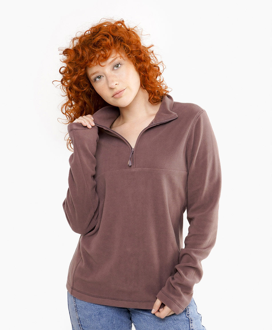 Polar mujer cierre medio