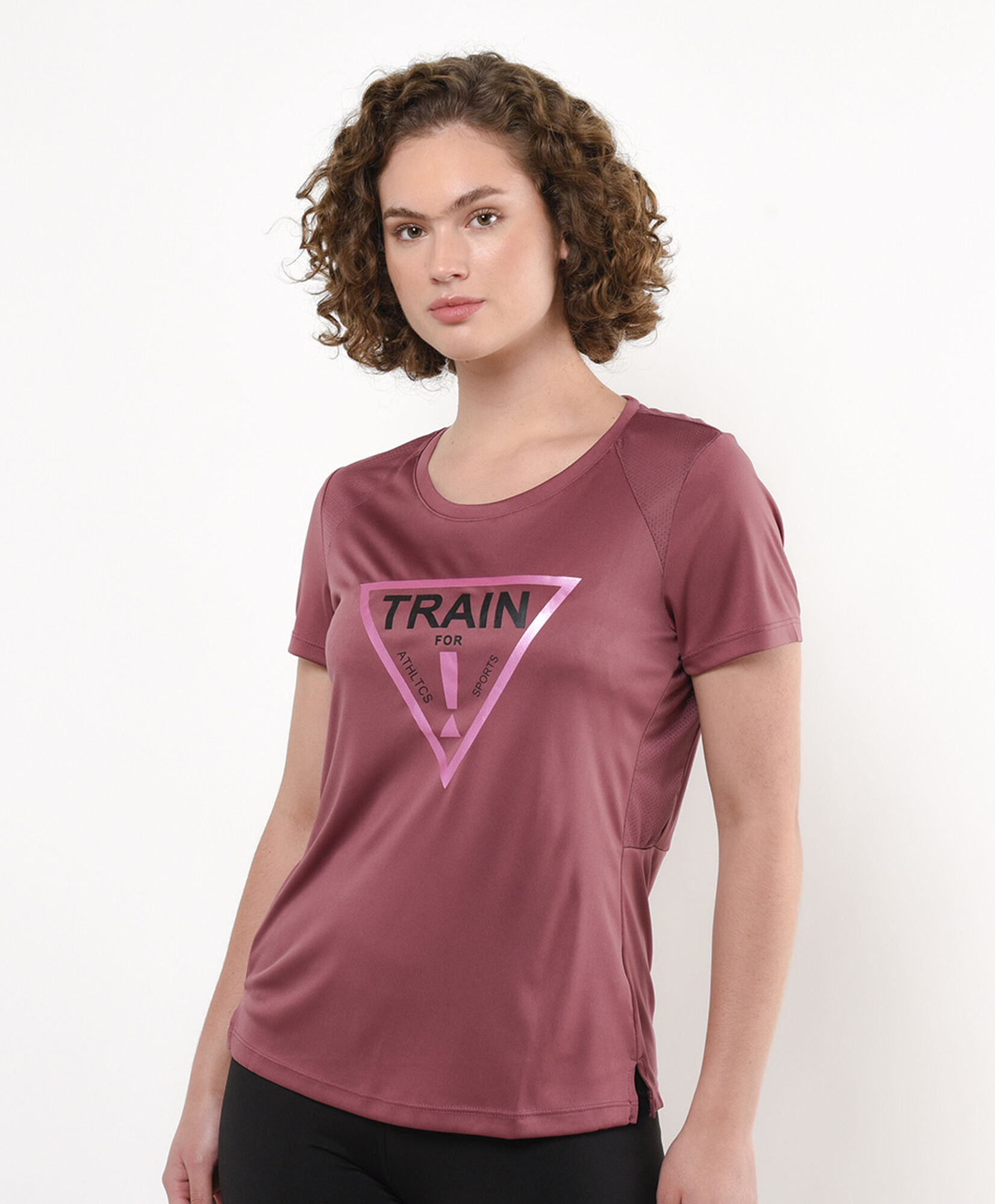 Polera deportiva mujer train Polera deportiva mujer train