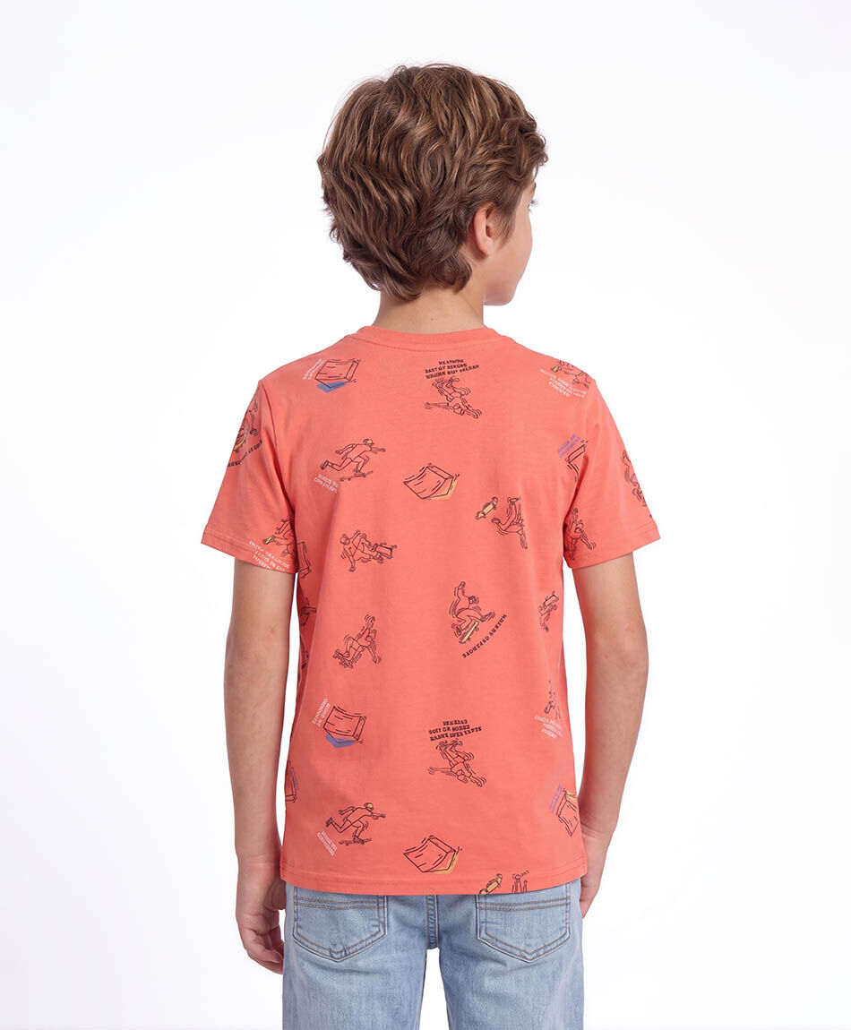 Polera ni&ntilde;o trucos skate